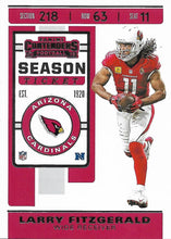 Load image into Gallery viewer, 2019 Panini Contenders Base Veteran Cards #1-100 - Pick Your Cards: #94 Larry Fitzgerald