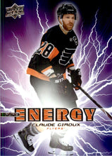 Load image into Gallery viewer, 2019-20 Upper Deck Hockey SERIES 1 PURE ENERGY Inserts ~ Pick your card