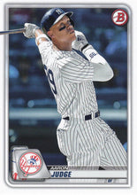 Load image into Gallery viewer, 2020 Bowman Baseball Cards (1-100): #2 Aaron Judge