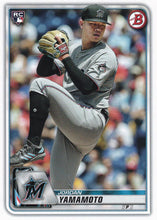 Load image into Gallery viewer, 2020 Bowman Baseball Cards (1-100): #6 Jordan Yamamoto RC