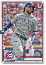 Load image into Gallery viewer, 2020 Bowman Baseball Cards (1-100): #22 Kris Bryant