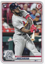 Load image into Gallery viewer, 2020 Bowman Baseball Cards (1-100): #24 Randy Arozarena RC
