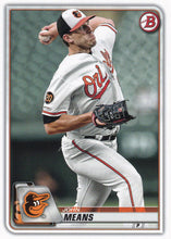 Load image into Gallery viewer, 2020 Bowman Baseball Cards (1-100): #34 John Means