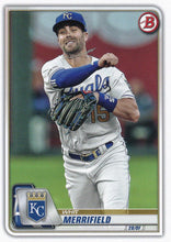 Load image into Gallery viewer, 2020 Bowman Baseball Cards (1-100): #37 Whit Merrifield