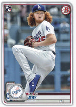 Load image into Gallery viewer, 2020 Bowman Baseball Cards (1-100): #38 Dustin May RC