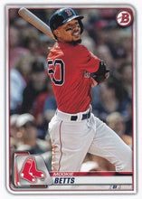Load image into Gallery viewer, 2020 Bowman Baseball Cards (1-100): #45 Mookie Betts