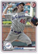 Load image into Gallery viewer, 2020 Bowman Baseball Cards (1-100): #63 Tony Gonsolin RC