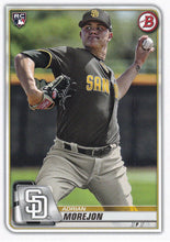 Load image into Gallery viewer, 2020 Bowman Baseball Cards (1-100): #65 Adrian Morejon RC