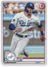 Load image into Gallery viewer, 2020 Bowman Baseball Cards (1-100): #71 Gavin Lux RC