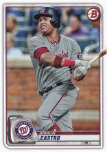 Load image into Gallery viewer, 2020 Bowman Baseball Cards (1-100): #84 Starlin Castro