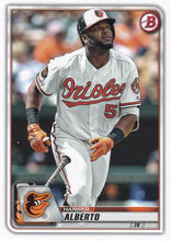 Load image into Gallery viewer, 2020 Bowman Baseball Cards (1-100): #87 Hanser Alberto