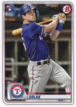Load image into Gallery viewer, 2020 Bowman Baseball Cards (1-100): #96 Nick Solak