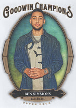 Load image into Gallery viewer, 2020 Upper Deck Goodwin Champions BASE Cards #1-100 ~ Pick your card