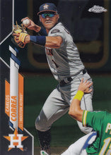 Load image into Gallery viewer, 2020 Topps Chrome Baseball Cards (1-100) ~ Pick your card