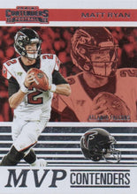 Load image into Gallery viewer, 2019 Panini Contenders MVP CONTENDERS Insert - Pick Your Cards: #MVP-MR Matt Ryan - Atlanta Falcons