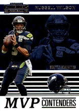 Load image into Gallery viewer, 2019 Panini Contenders MVP CONTENDERS Insert - Pick Your Cards: #MVP-RW Russell Wilson - Seattle Seahawks