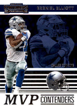Load image into Gallery viewer, 2019 Panini Contenders MVP CONTENDERS Insert - Pick Your Cards: #MVP-EE Ezekiel Elliott - Dallas Cowboys