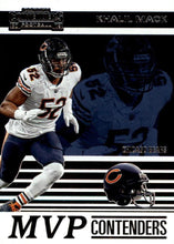 Load image into Gallery viewer, 2019 Panini Contenders MVP CONTENDERS Insert - Pick Your Cards: #MVP-KM Khalil Mack - Chicago Bears