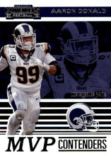 Load image into Gallery viewer, 2019 Panini Contenders MVP CONTENDERS Insert - Pick Your Cards: #MVP-AD Aaron Donald - Los Angeles Rams
