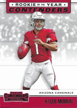 Load image into Gallery viewer, 2019 Panini Contenders ROOKIE OF THE YEAR CONTENDERS Insert - Pick Your Cards: #RYA-KM Kyler Murray - Arizona Cardinals