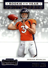 Load image into Gallery viewer, 2019 Panini Contenders ROOKIE OF THE YEAR CONTENDERS Insert - Pick Your Cards: #RYA-DL Drew Lock - Denver Broncos