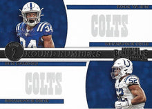 Load image into Gallery viewer, 2019 Panini Contenders ROUND NUMBERS Insert - Pick Your Cards: #RN-SB Ben Banogu / Rock Ya-Sin - Indianapolis Colts