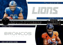 Load image into Gallery viewer, 2019 Panini Contenders ROUND NUMBERS Insert - Pick Your Cards: #RN-HF Noah Fant / T.J. Hockenson - Denver Broncos / Detroit Lions