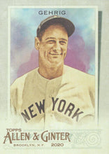 Load image into Gallery viewer, 2020 Topps Allen & Ginter BASE Cards #1-100 ~ Pick your card