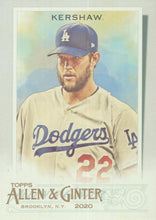 Load image into Gallery viewer, 2020 Topps Allen & Ginter BASE Cards #1-100 ~ Pick your card
