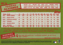 Load image into Gallery viewer, 2020 Topps Series 1 Silver Pack 1985 Topps 35th Anniversary Chrome Inserts ~ Pick your card - HouseOfCommons.cards
