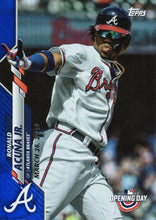 Load image into Gallery viewer, 2020 Topps Opening Day BLUE FOIL Parallels PR2020 ~ Pick your card - HouseOfCommons.cards