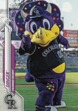 Load image into Gallery viewer, 2020 Topps Opening Day MASCOTS Inserts ~ Pick your card - HouseOfCommons.cards