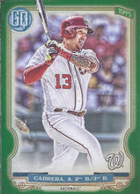 Load image into Gallery viewer, 2020 Topps Gypsy Queen Baseball GREEN Parallels ~ Pick your card - HouseOfCommons.cards
