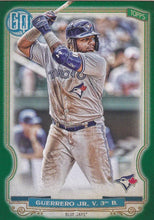 Load image into Gallery viewer, 2020 Topps Gypsy Queen Baseball GREEN Parallels ~ Pick your card - HouseOfCommons.cards