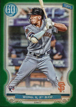 Load image into Gallery viewer, 2020 Topps Gypsy Queen Baseball GREEN Parallels ~ Pick your card - HouseOfCommons.cards