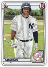 Load image into Gallery viewer, 2020 Bowman Baseball Cards - Prospects (1-100): #BP-8 Jasson Dominguez