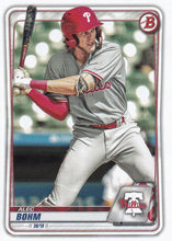 Load image into Gallery viewer, 2020 Bowman Baseball Cards - Prospects (1-100): #BP-29 Alec Bohm