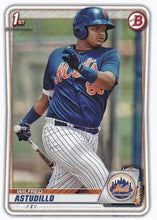 Load image into Gallery viewer, 2020 Bowman Baseball Cards - Prospects (1-100): #BP-37 Wilfred Astudillo