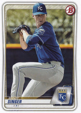Load image into Gallery viewer, 2020 Bowman Baseball Cards - Prospects (1-100): #BP-42 Brady Singer