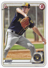 Load image into Gallery viewer, 2020 Bowman Baseball Cards - Prospects (1-100): #BP-57 Aaron Ashby