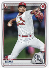 Load image into Gallery viewer, 2020 Bowman Baseball Cards - Prospects (1-100): #BP-60 Alvaro Seijas