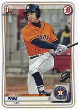 Load image into Gallery viewer, 2020 Bowman Baseball Cards - Prospects (1-100): #BP-61 Jeremy Pena