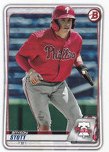 Load image into Gallery viewer, 2020 Bowman Baseball Cards - Prospects (1-100): #BP-68 Bryson Stott