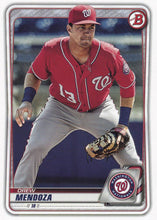 Load image into Gallery viewer, 2020 Bowman Baseball Cards - Prospects (1-100): #BP-71 Drew Mendoza