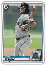 Load image into Gallery viewer, 2020 Bowman Baseball Cards - Prospects (1-100): #BP-79 Sixto Sanchez