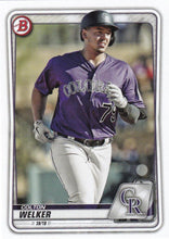 Load image into Gallery viewer, 2020 Bowman Baseball Cards - Prospects (1-100): #BP-87 Colton Welker