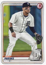 Load image into Gallery viewer, 2020 Bowman Baseball Cards - Prospects (101-150): #BP-120 Isaac Paredes