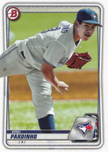 Load image into Gallery viewer, 2020 Bowman Baseball Cards - Prospects (101-150): #BP-135 Eric Pardinho