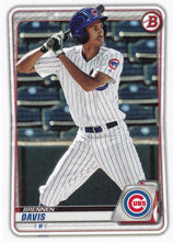 Load image into Gallery viewer, 2020 Bowman Baseball Cards - Prospects (101-150): #BP-141 Brennen Davis