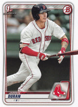 Load image into Gallery viewer, 2020 Bowman Baseball Cards - Prospects (101-150): #BP-144 Jarren Duran